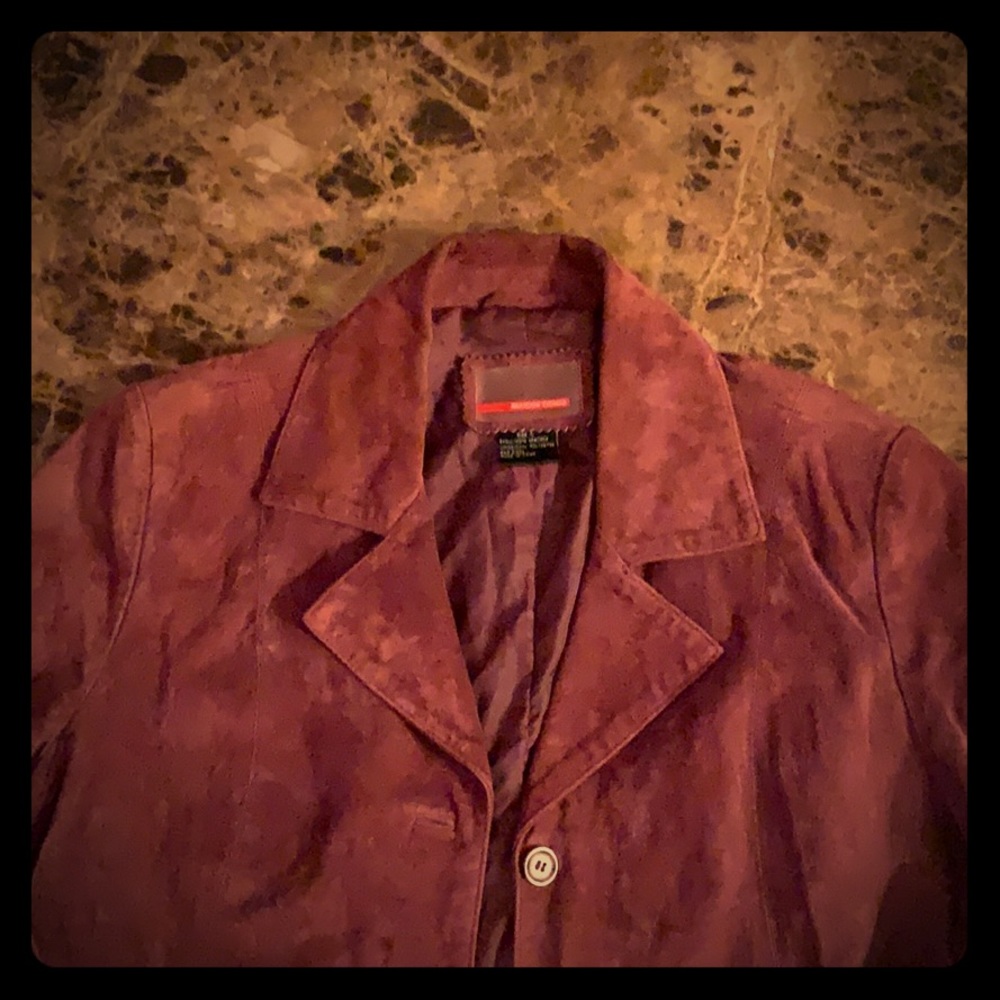 Suede Blazer